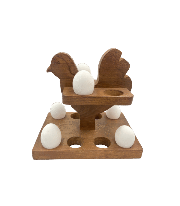 Personalized Wooden Egg Holder