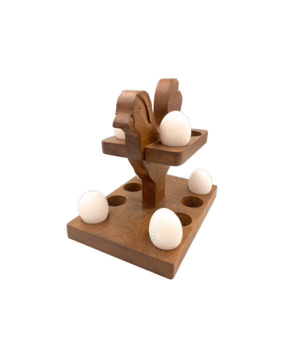 Personalized Wooden Egg Holder - Image 2