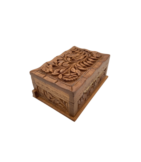 Handmade Wooden Jewelry Box - Image 2