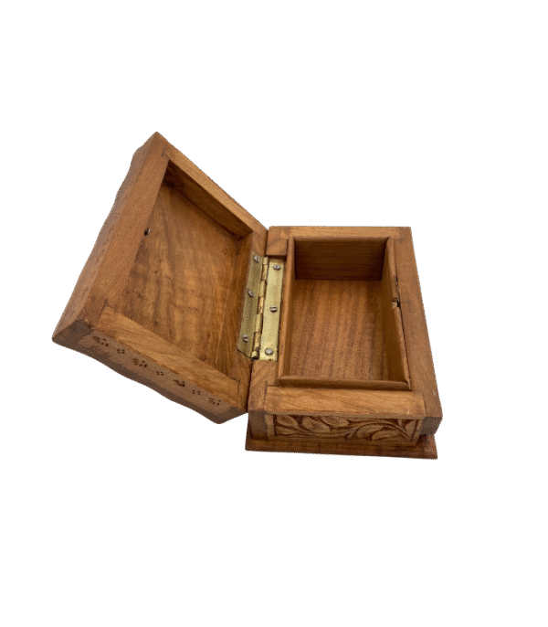 Handmade Wooden Jewelry Box - Image 3